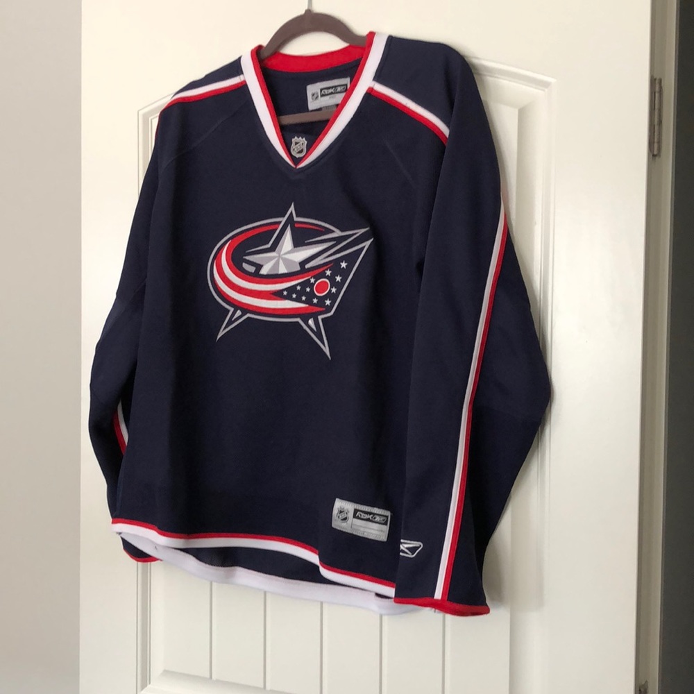 Women’s Columbus Blue Jackets jersey size XL